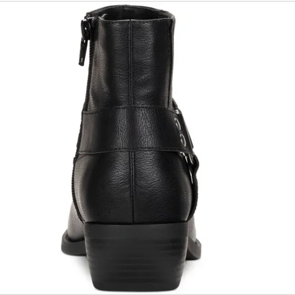 SUN + STONE Womens Westinn Harness Bootie Black Size 6M - G75 - Picture 4 of 4